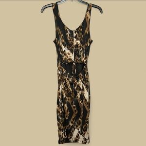 Meek Cheetah Print Dress